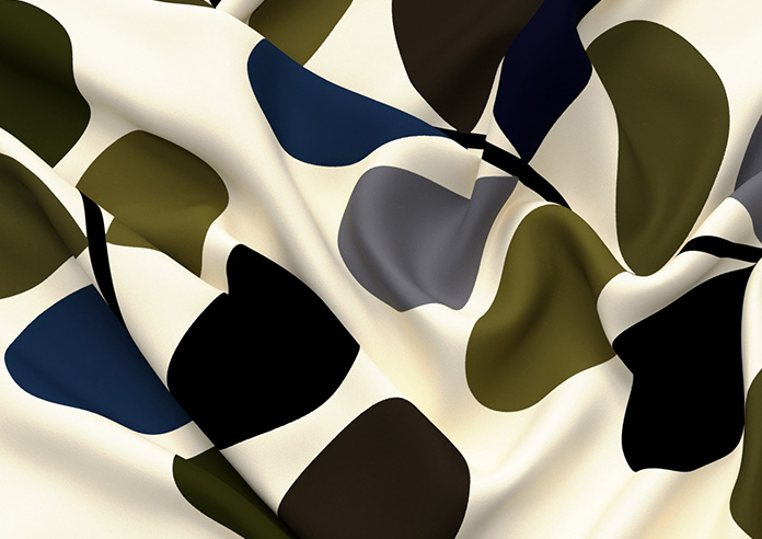 Orla Kiely Multi Stem, Moss - Made to Measure Curtains - Image 4